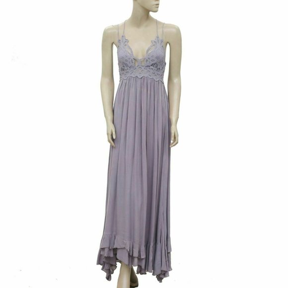 Free People Fp One "Adella" Slip Crochet Dress S - Picture 8 of 11